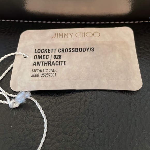Jimmy Choo Lockett Silver Purse - Picture 3 of 13